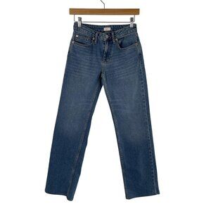 Nelly Jeans Womens EU 32 US‎ 0 Blue Low Waist Straight Leg Denim Casual Y2k